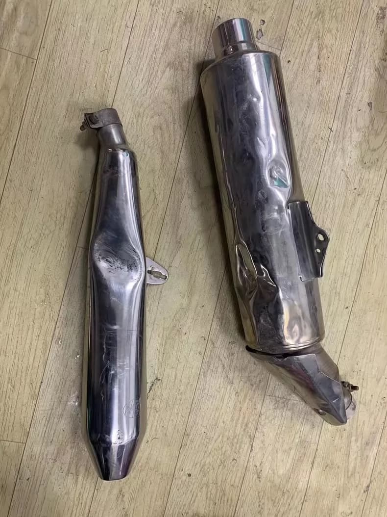 摩托车配件修复对比4-专业修复工艺