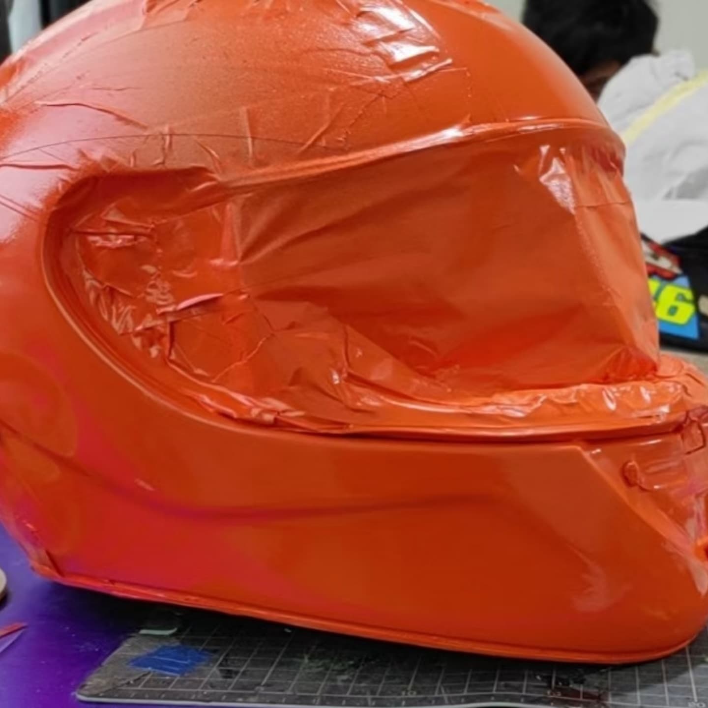 SHOEI X14 KTM联名包装膜展示-专业定制服务